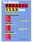 Ultimate Phrasal Verb, book - for ESL teachers